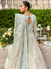 Gulaal Embroidered Organza Unstitched 4 Piece Suit - GL23W GL-WU-23V1-06 NAREENA